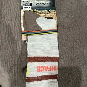 The North Face Smartwool Hike Light Cushion Crew Socks Med Merino Wool